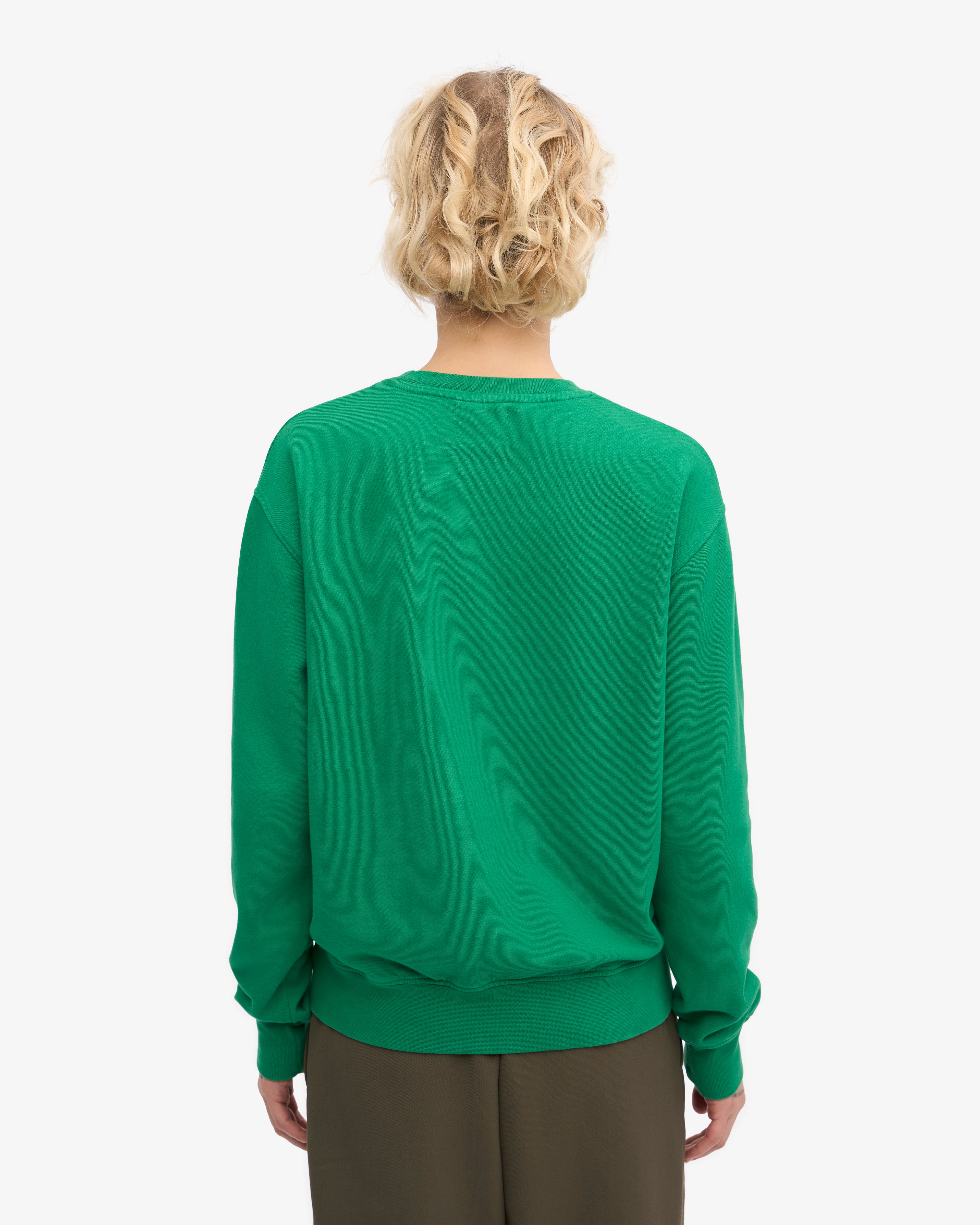 Women's Classic Organic Cotton Crew Neck T-Shirt - Kelly Green | Eco-Friendly Casual Wear for Everyday Comfort
