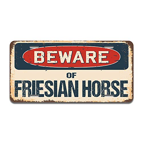 Beware of Friesian Horse