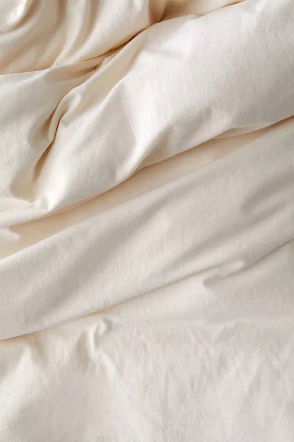 Bohemian Cream Washed Cotton Duvet Cover with Fringe Tassels - Queen Size Boho Bedding for Cozy Bedroom Decor & Guest Room Styling
