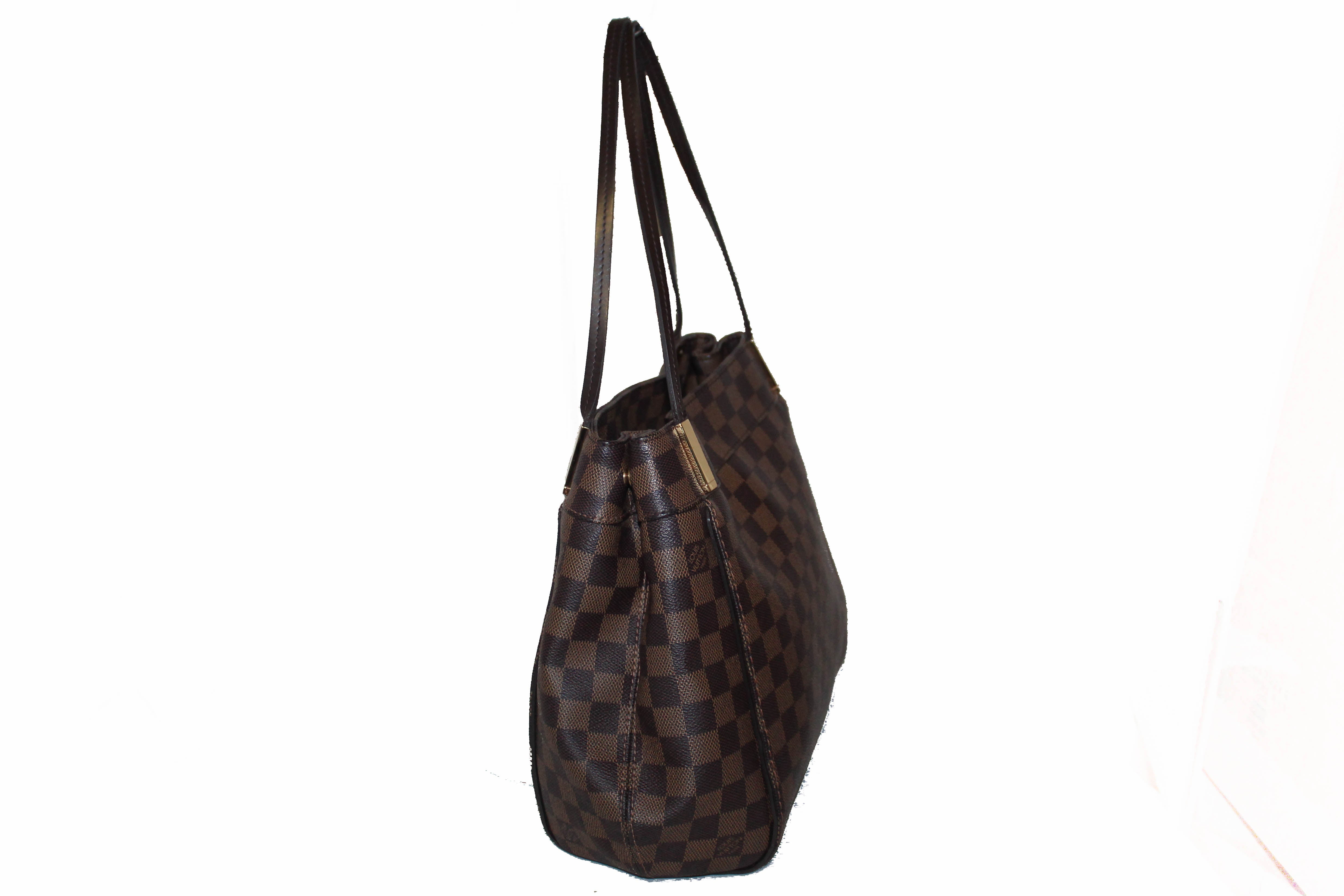 Authentic Louis Vuitton Damier Ebene Marylebone PM Shoulder Bag for Women - Luxury Designer Handbag with Crossbody Strap, Perfect for Work, Travel & Everyday Use