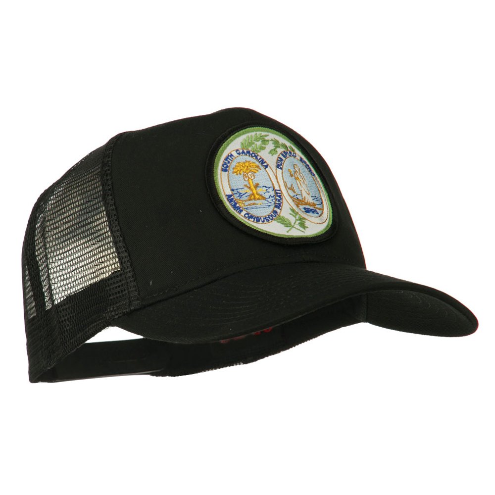 South Carolina State Patched Mesh Cap - Adjustable Snapback Hat for Men & Women - Perfect for Sports, Outdoor Activities & Casual Wear