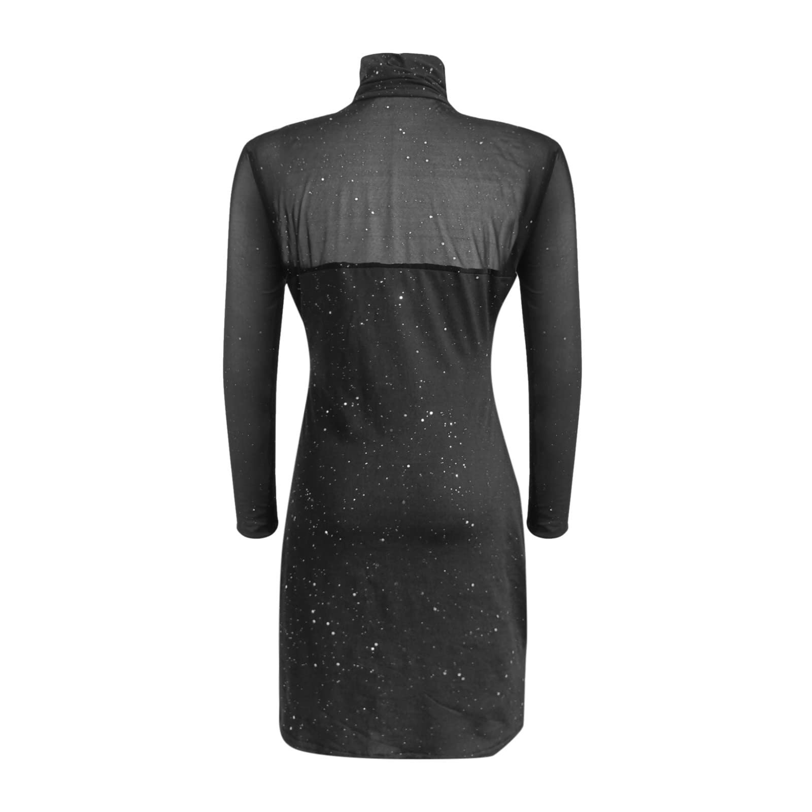 Nevera Women 2022 New Sexy One Piece Halter Top Sequin Shiny Pants Bodycon Jumpsuit Clubwear, XX-Large Black, Night Out Party Dress for Clubbing Dating Cocktail Events