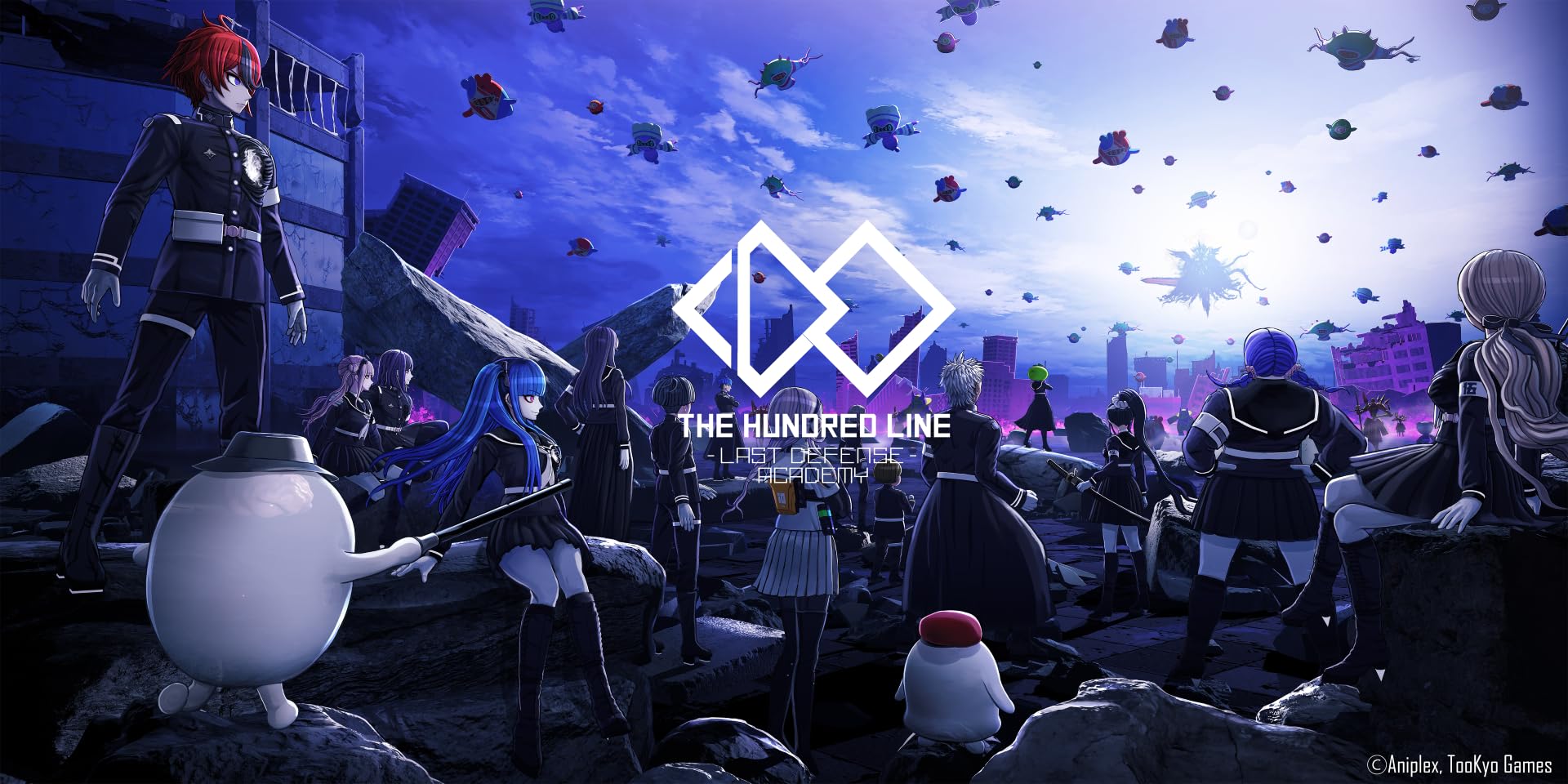 The Hundred Line - Last Defense Academy Limited Edition for Nintendo Switch - Action RPG Game for Anime & Strategy Fans - Perfect for Home Gaming & On-the-Go Play