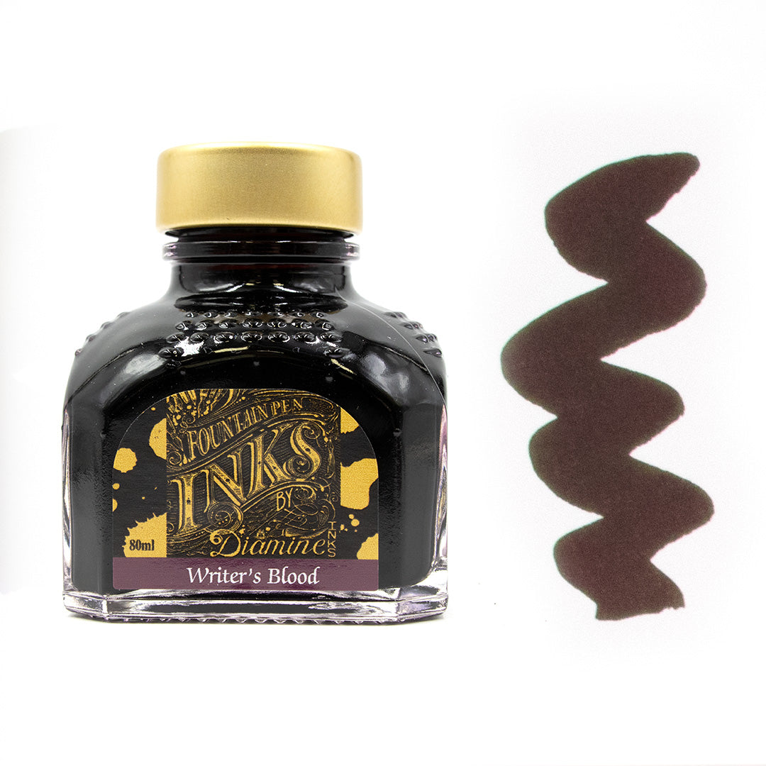 Diamine Fountain Pen Ink 80ml Bottle - Premium Writing Ink for Calligraphy, Journaling & Lettering - Vibrant Colors & Smooth Flow - Perfect for Fountain Pens, Dip Pens & Art Projects