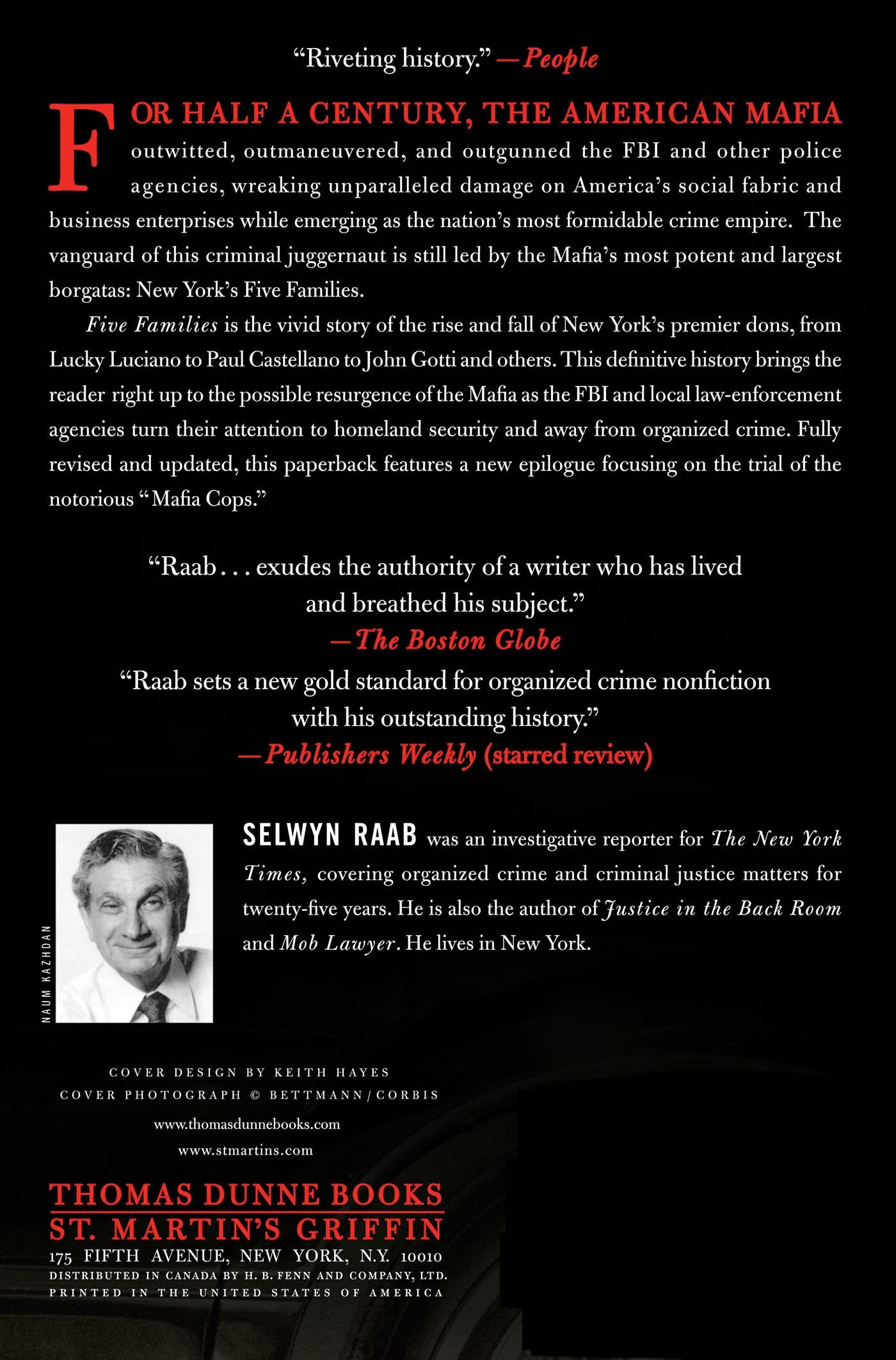Five Families: The Rise, Decline & Resurgence of America's Most Powerful Mafia Empires | True Crime Book | Perfect for History Buffs & Crime Story Enthusiasts