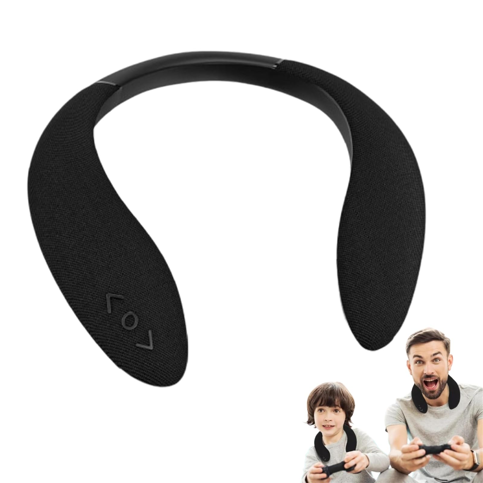 Nomodo Wireless Wearable Bluetooth Neck Speaker with Built-in Mic - Portable Hands-Free Speaker for Music, Calls & Audio - Perfect for Home, Office, Gym, Running, Travel & Outdoor Activities