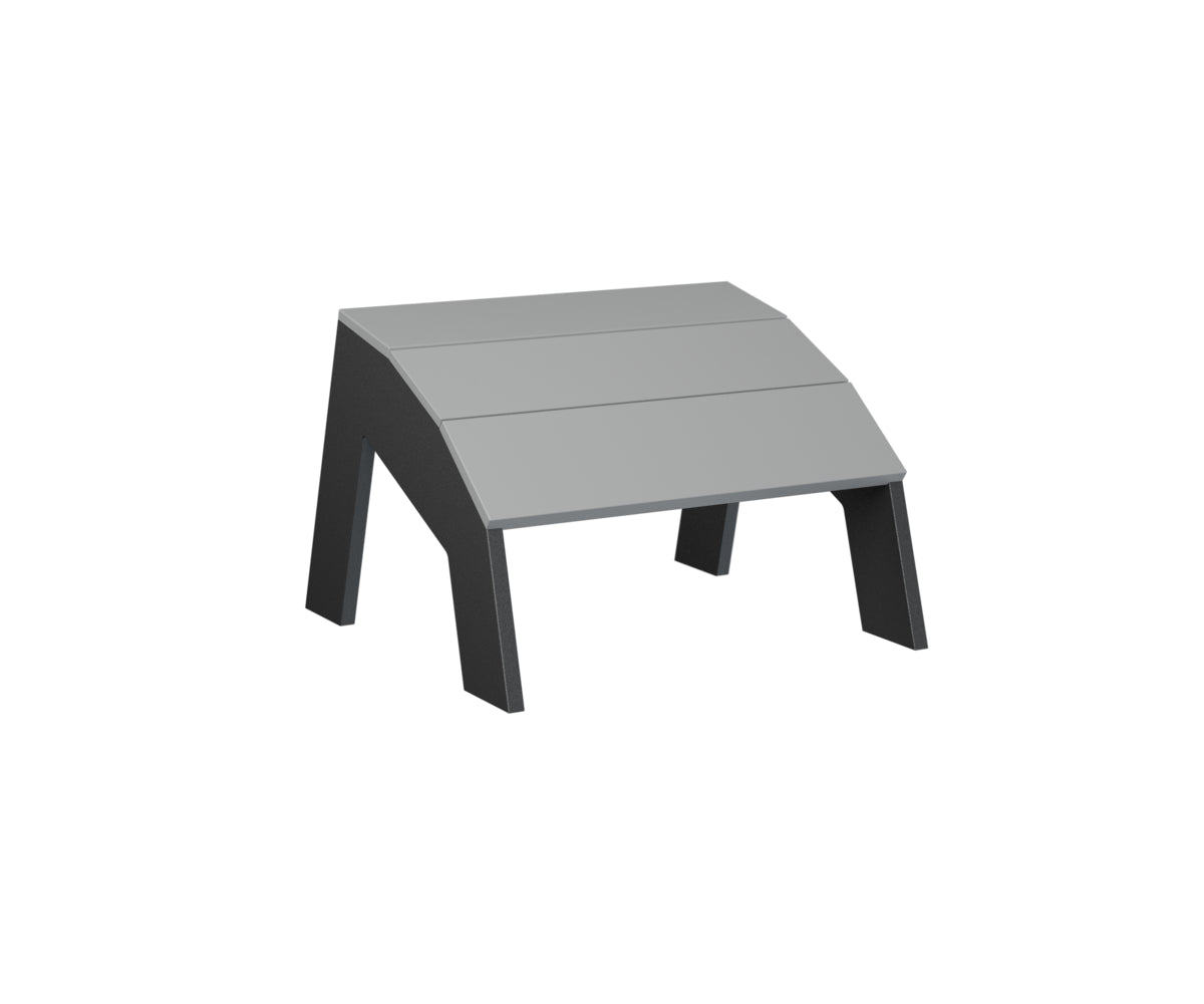 Berlin Gardens Nordic Adirondack Footstool - Outdoor Patio Furniture, Solid Wood Footrest for Garden, Deck & Poolside Relaxation