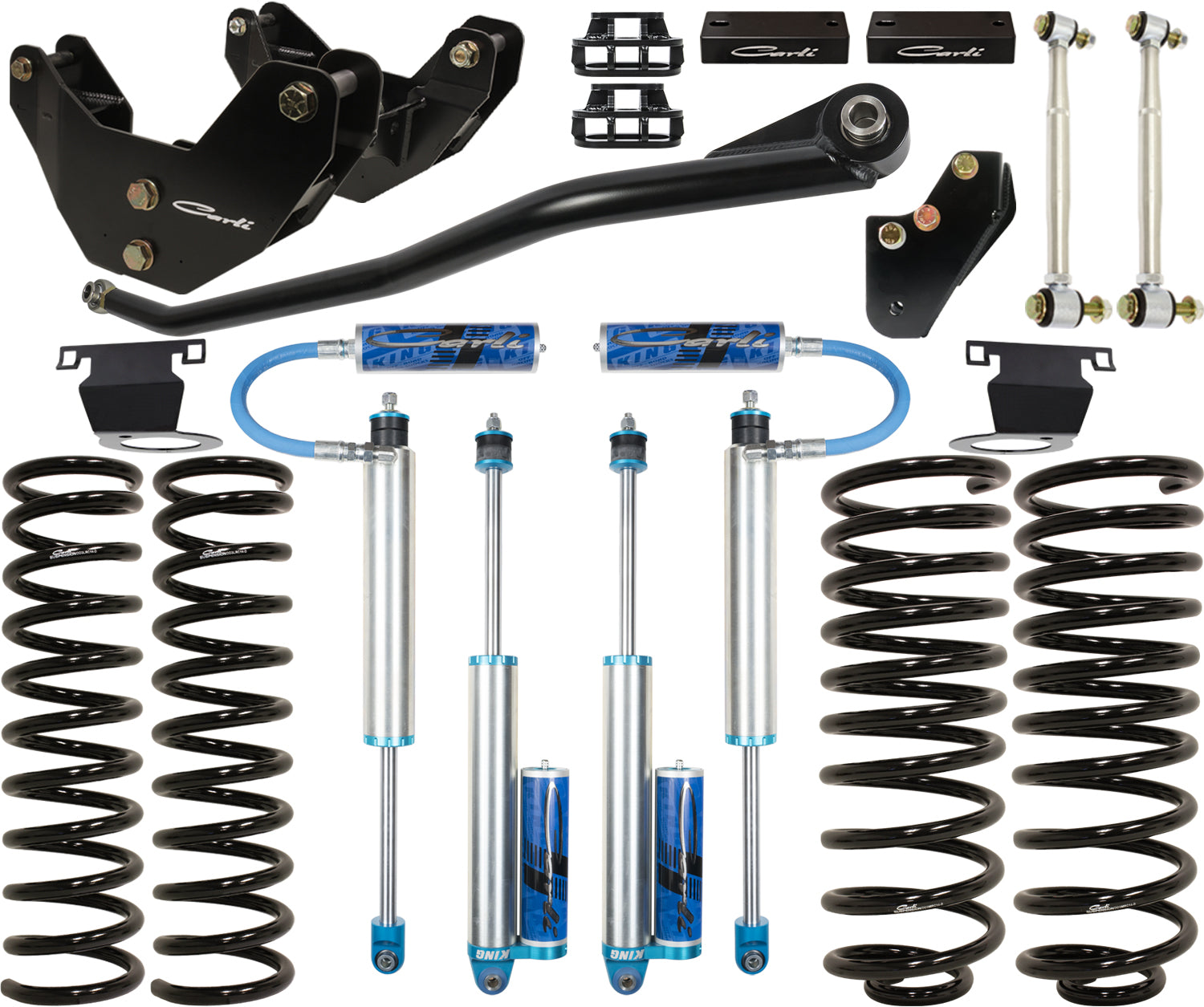 2019-2024 Ram 2500 Hemi Carli Pintop Suspension System - Off-Road Performance Upgrade for Trucks & Adventure Vehicles
