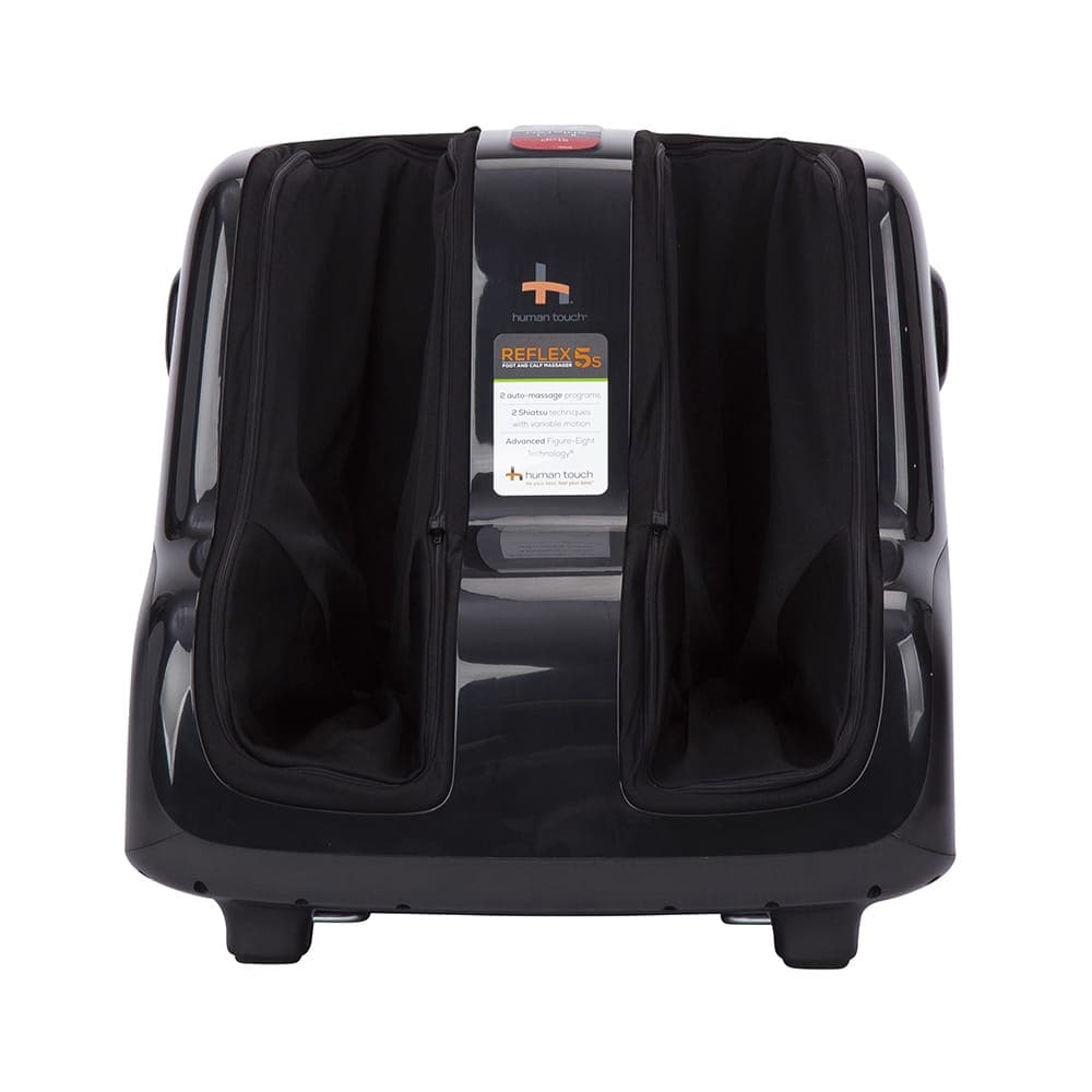 Human Touch Reflex5s Foot and Calf Massager - Electric Shiatsu Massage for Pain Relief & Relaxation - Perfect for Home, Office & Post-Workout Recovery