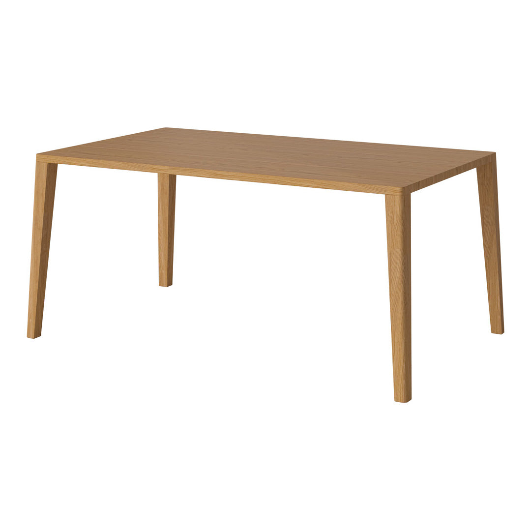 Elegant Rectangular Dining Table for Home & Restaurant - Perfect for Family Dinners, Entertaining Guests & Fine Dining