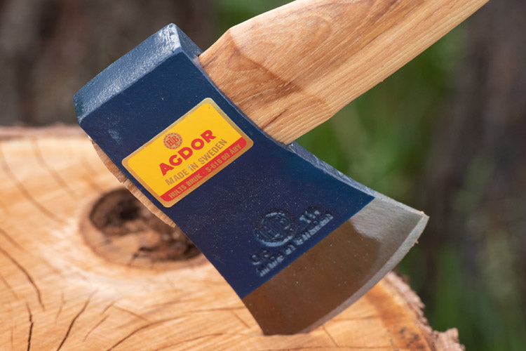 Agdor Trekking Axe - 1.25lb Camping Hatchet with 15