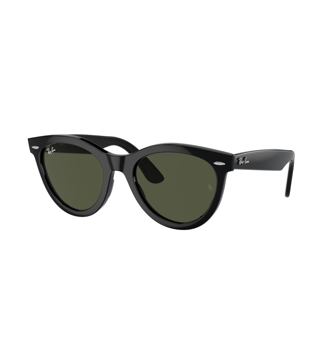 Ray Ban Wayfarer Sunglasses - Classic Black Frame with UV Protection - Perfect for Outdoor Activities, Driving, and Fashion Accessories