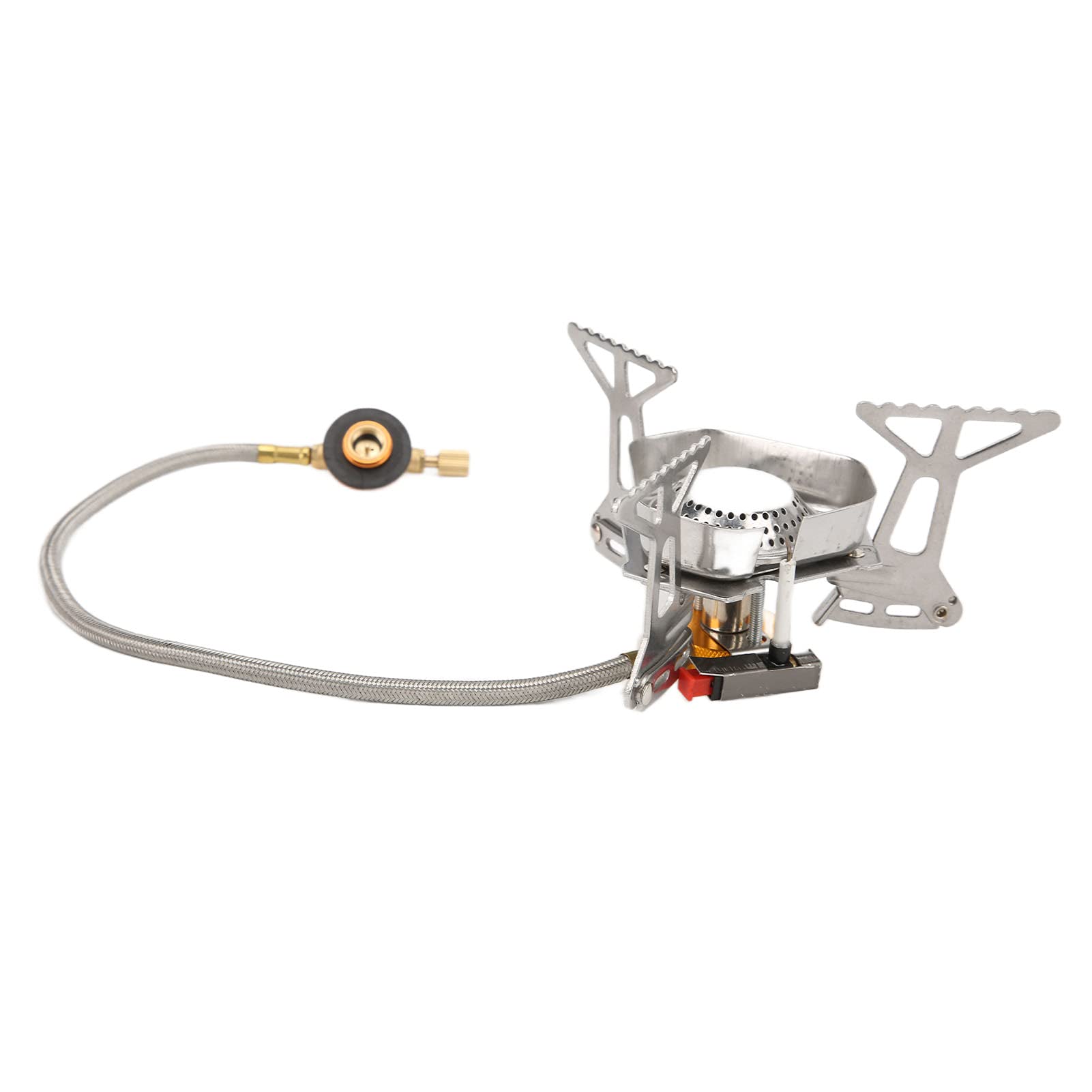 **Portable Camping Gas Stove - Stable & Durable Outdoor Cooking Stove with Precise Flame Control for Backpacking, Hiking, and Picnics**