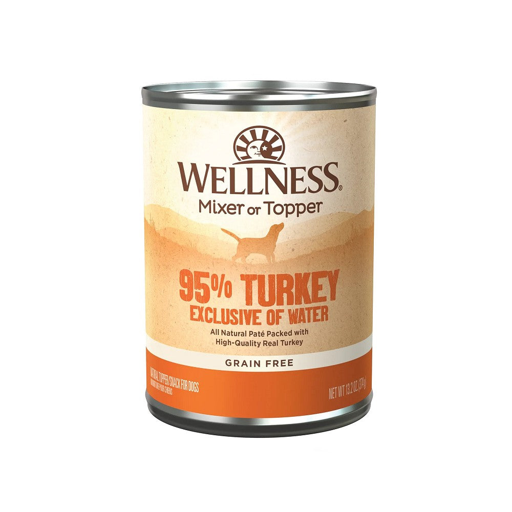 95% Turkey Grain Free Dog Food - High Protein, Hypoallergenic Dry Kibble for Sensitive Stomachs - Perfect for Adult Dogs with Allergies or Digestive Issues - Ideal for Daily Meals & Training Treats