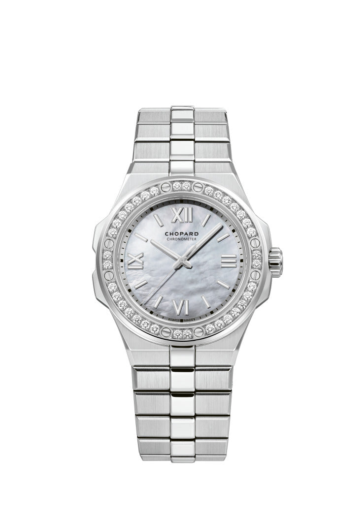 Chopard Alpine Eagle Ladies Watch - Stainless Steel with Diamonds | Luxury Women's Timepiece for Business, Evening & Special Occasions