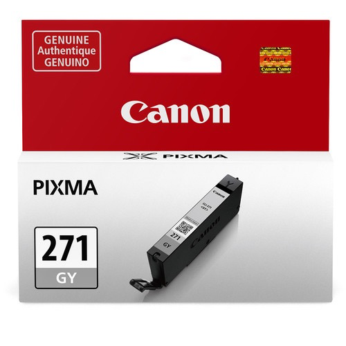 Canon CLI-271 Gray Ink Tank Refill - Compatible with Select PIXMA Printers - High-Quality Printing for Home & Office Use
