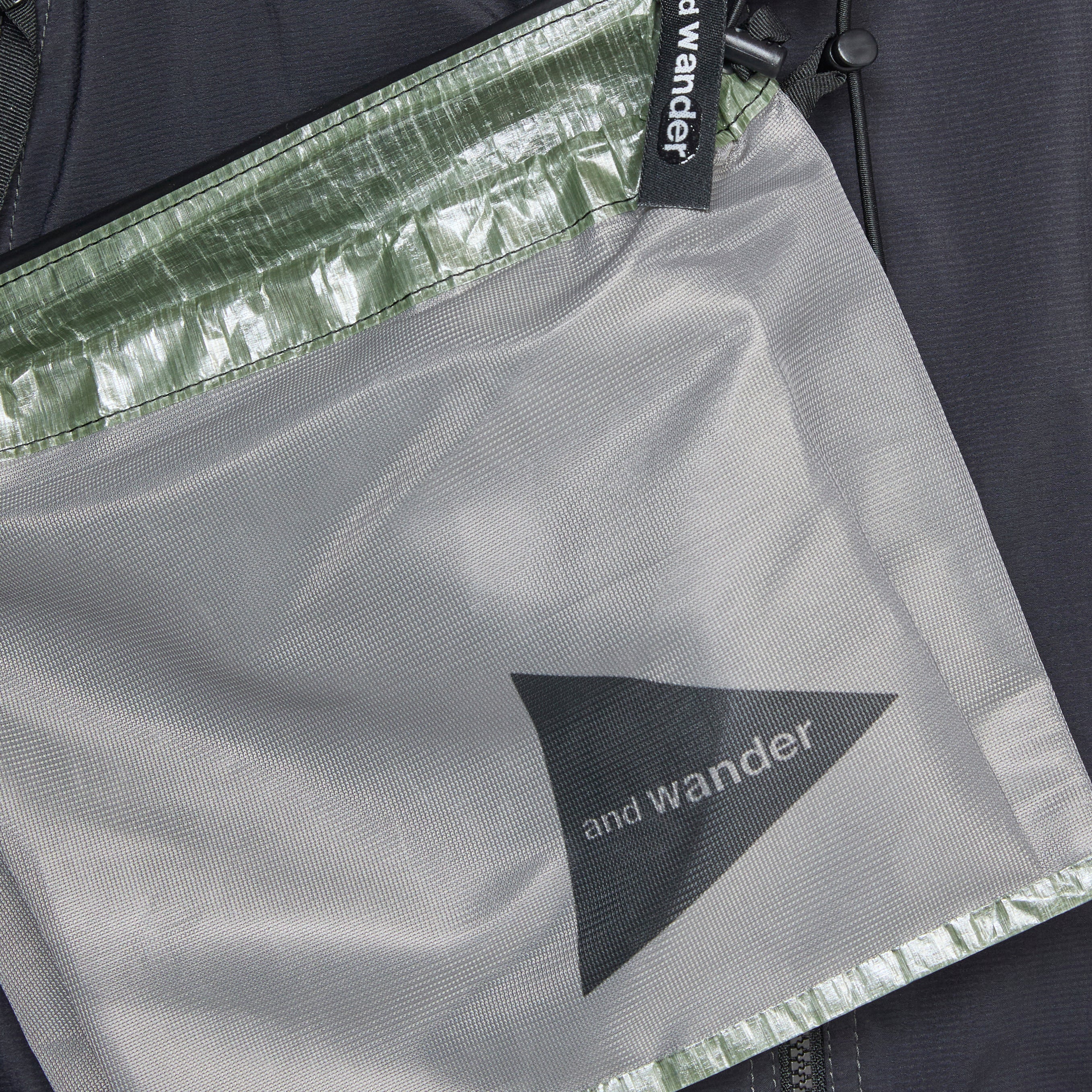 Ultra-Light Dyneema® Crossbody Bag - Waterproof & Durable Green Sling Pack for Hiking, Travel & Everyday Use