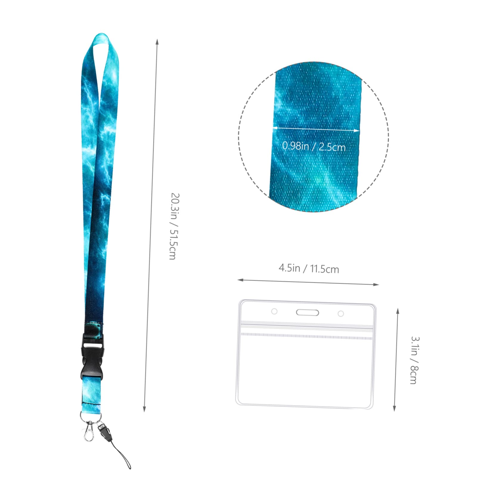 NOLITOY 8 Pack Detachable Phone Lanyard - Adjustable Cell Phone Strap for iPhone Samsung - Perfect for Work, Travel, Events & Hands-Free Convenience