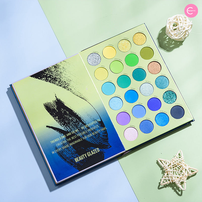 Beauty Glazed 72 Color Eyeshadow Palette - Highly Pigmented, Long Lasting Makeup for Professional & Everyday Use - Perfect for Parties, Weddings & Date Nights