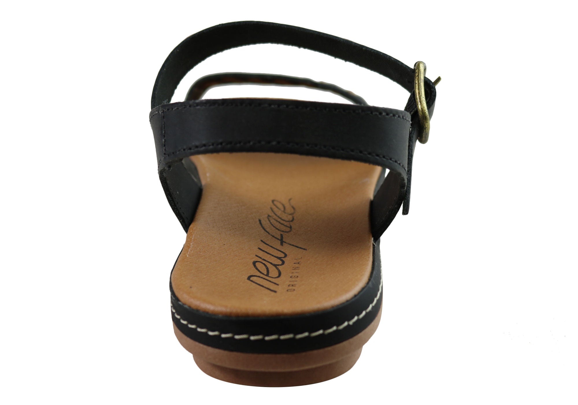 New Face Paradise Women's Comfortable Leather Sandals - Handmade in Brazil - Perfect for Beach, Vacation & Summer Outfits