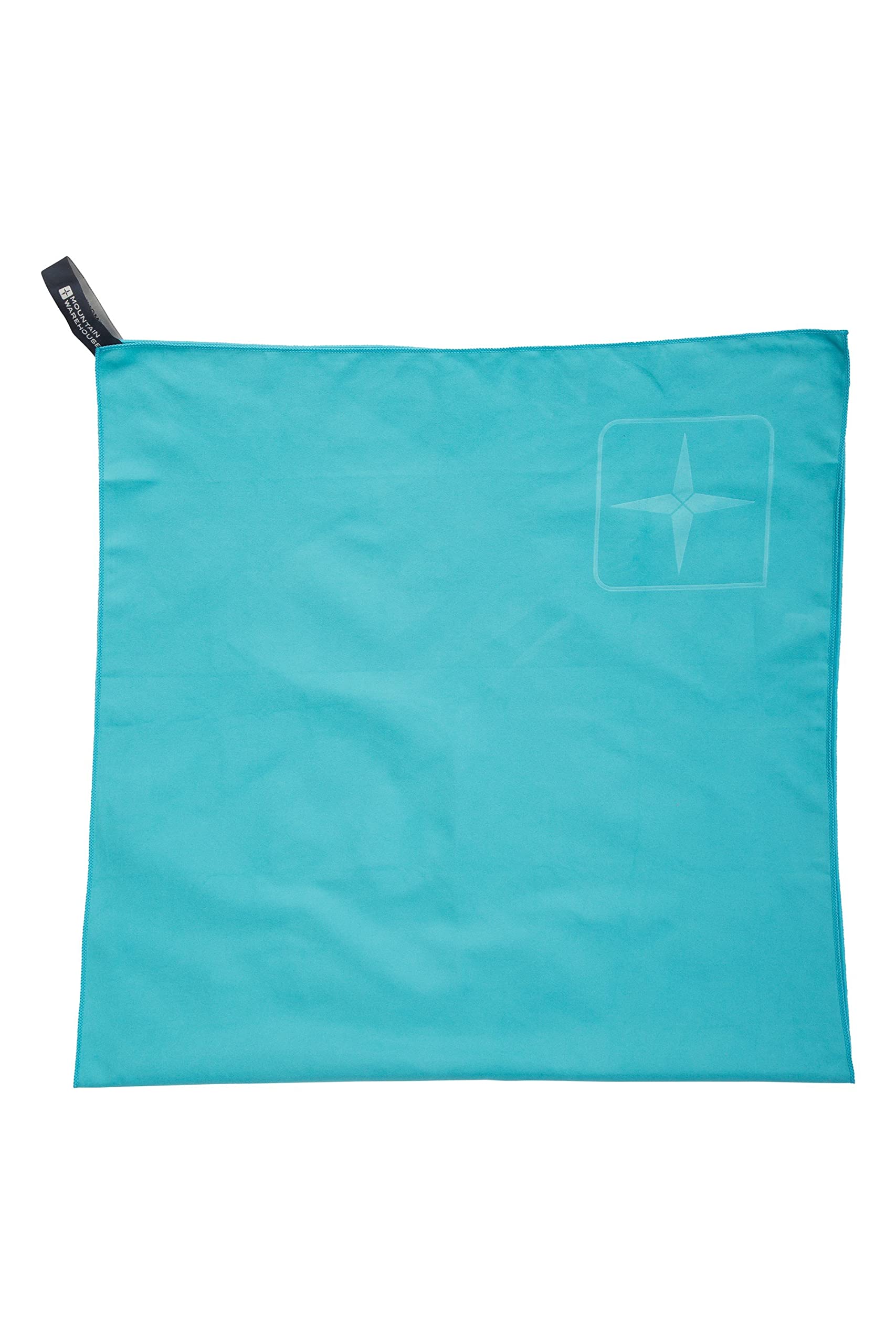 Mountain Warehouse Large Microfiber Travel Towel - Ultra Absorbent, Quick Dry, Lightweight & Compact for Camping, Hiking, Gym & Beach