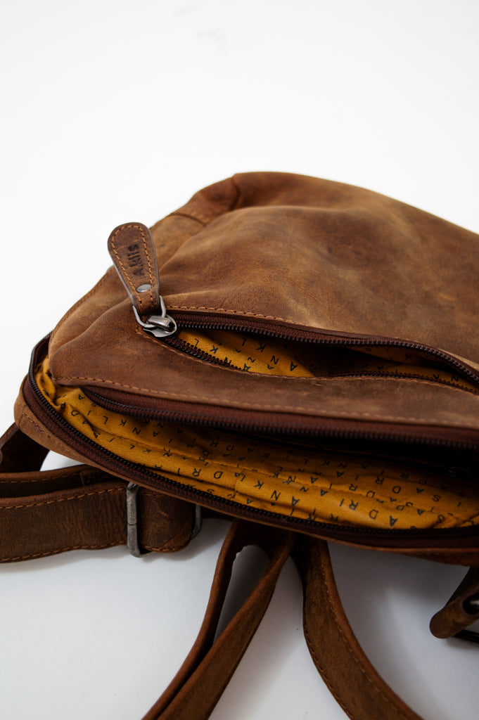 Premium Buffalo Leather Bag by Adrian Klis 2595 - Durable & Stylish Handbag for Women, Perfect for Work, Travel & Everyday Use