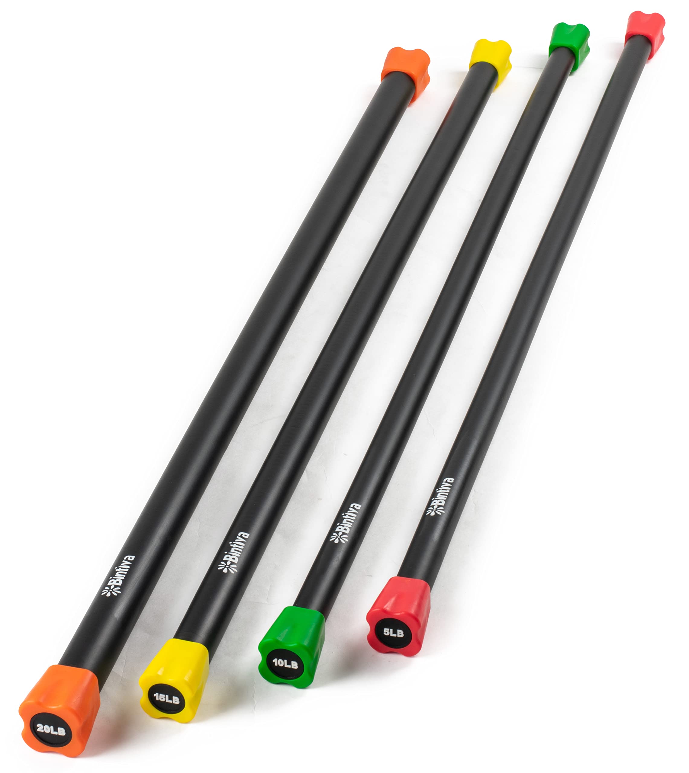 Premium Weighted Bar Set for Strength Training - Adjustable Dumbbell Bars for Home Gym, Fitness & Workout - Perfect for Weightlifting, CrossFit & Muscle Building