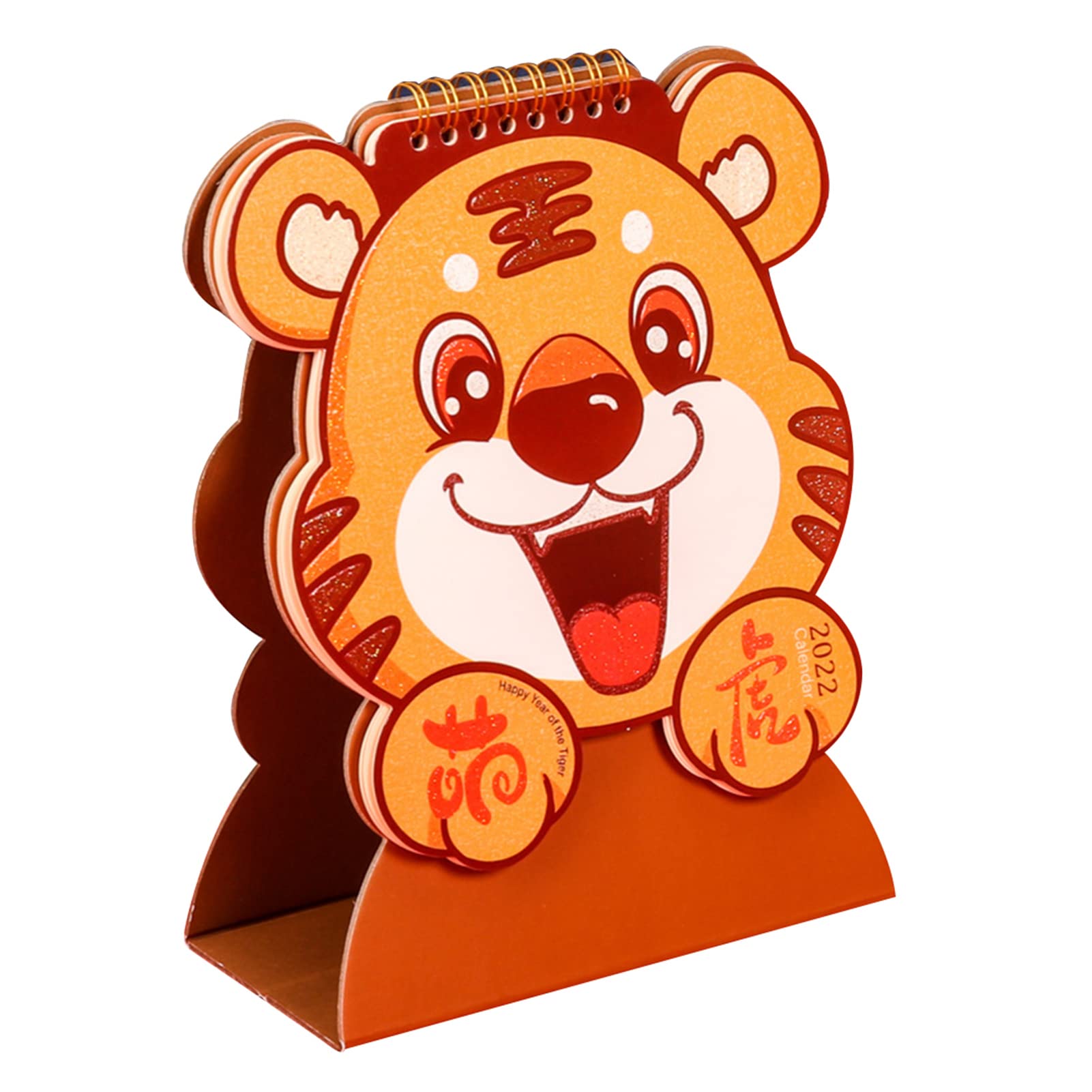 2022 Chinese New Year Perpetual Desk Calendar - Easy Flip Design with Festive Touch for Office & Home Decor | WskLinft Planner for Year-Round Scheduling & Holiday Planning