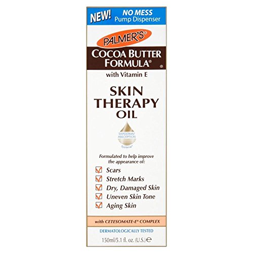 Palmer's Cocoa Butter Vitamin E Skin Therapy Oil - 150ml (6 Pack) for Stretch Marks, Dry Skin & Scar Treatment - Perfect for Pregnancy, Postpartum & Daily Body Care