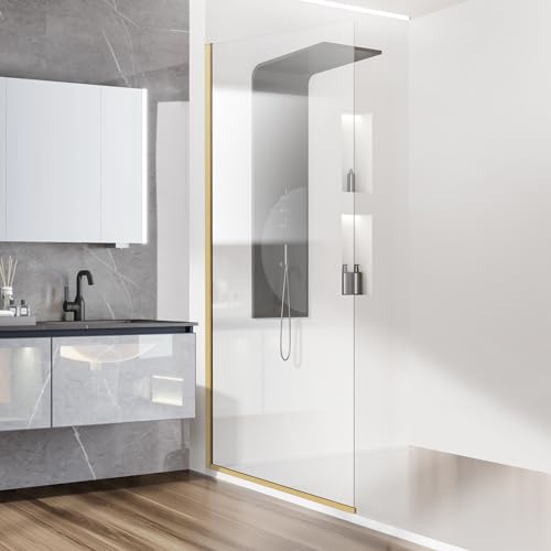 Gold&Clear glass