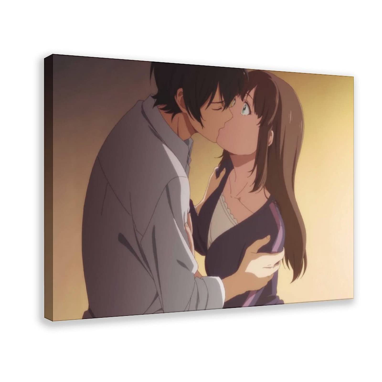 Anime Domestic Girlfriend 16 Canvas Poster - 24x36 Inch (60x90cm) Wall Art for Bedroom, Office & Sports Room Decor - Perfect Gift for Anime Fans & Home Decoration