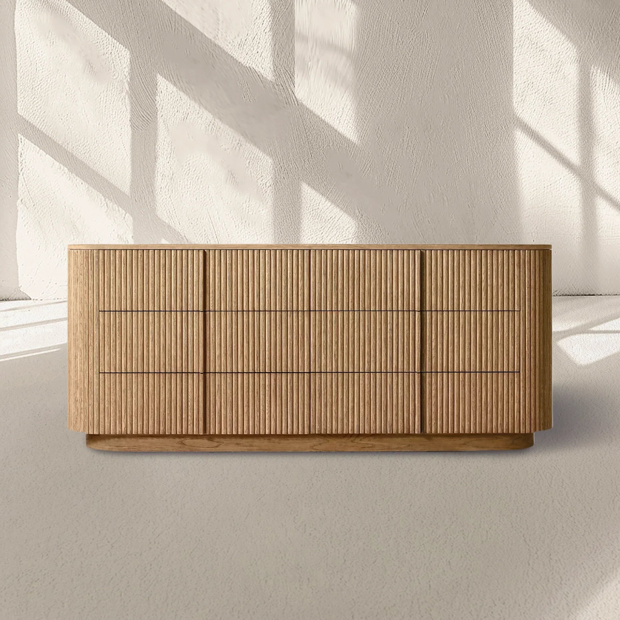 Mulholland 6-Drawer Wooden Dresser for Bedroom - Stylish Storage Organizer for Clothes, Bedding & Accessories | Perfect for Master Bedroom, Guest Room & Dorm