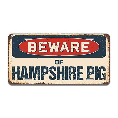 Beware of Hampshire Pig