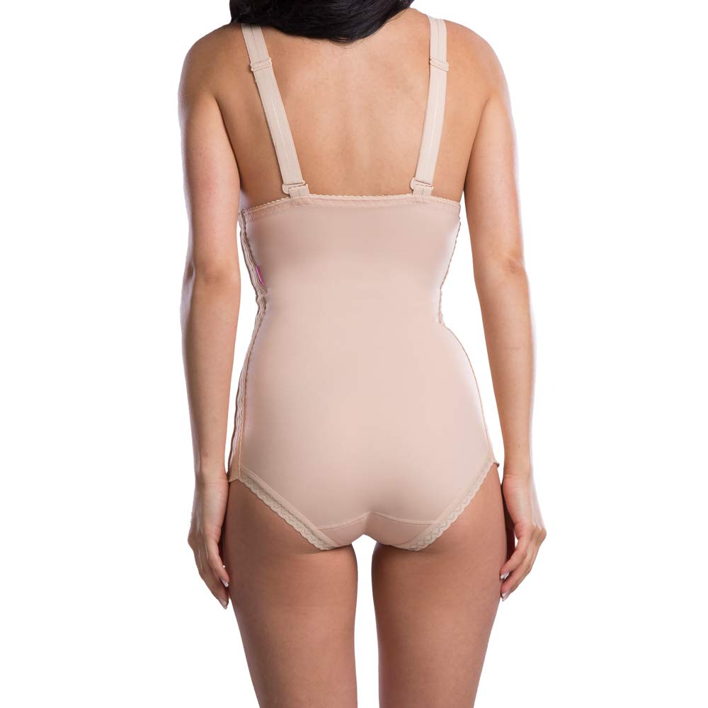 Post-Surgical Compression Garment LIPOELASTIC VH Variant - Beige for Liposuction & Tummy Tuck Recovery - Comfortable Medical Grade Shapewear for Post-Op Support & Swelling Reduction