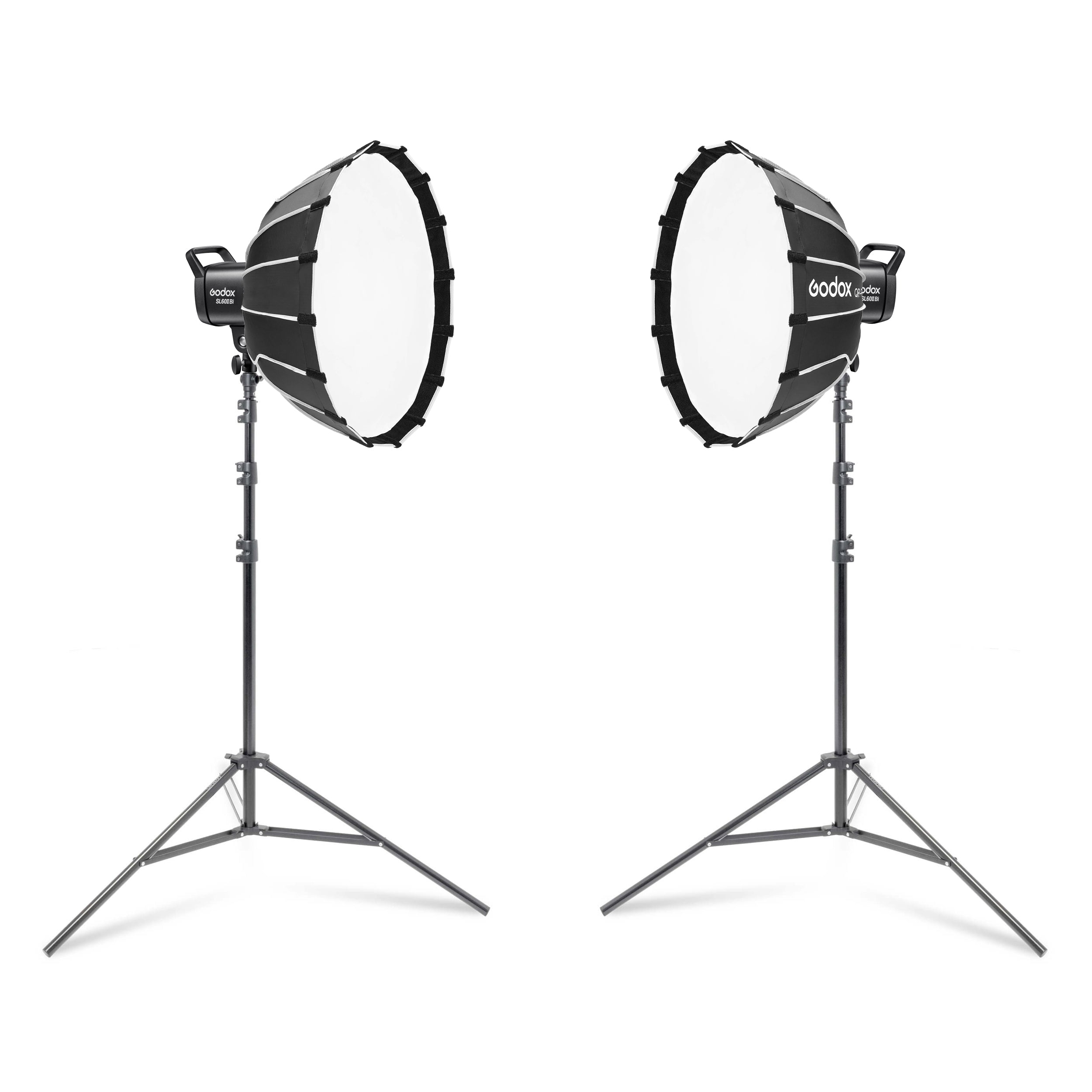 SL60IIBI Bi-Color LED Light Softbox Kit - 5600K & 3200K Adjustable, Continuous Lighting for Photography, Videography, YouTube & Studio Production