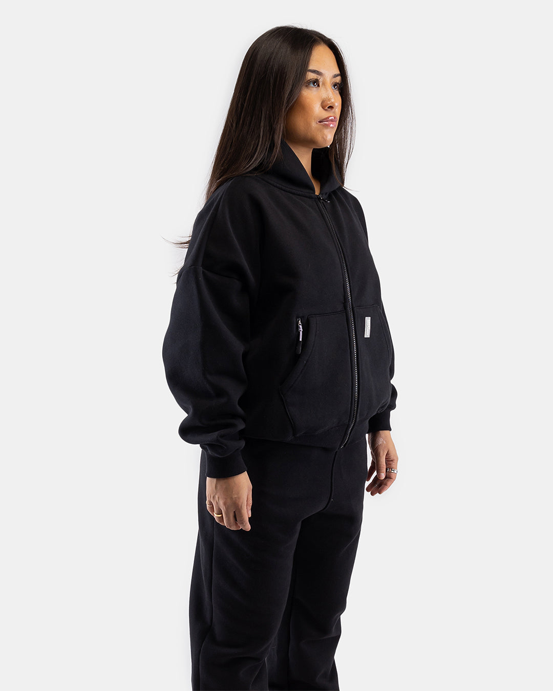 Women's Cloudburst Zip Hoodie - Lightweight Waterproof Jacket for Outdoor Hiking & Running | Windproof Fleece Lined Pullover with Pockets