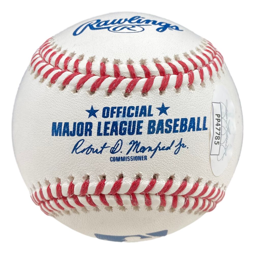 Bobby Abreu Autographed Philadelphia Phillies Official MLB Baseball with 4 Inscriptions - JSA Certified - Perfect for Baseball Memorabilia Collections and Phillies Fans Gifts
