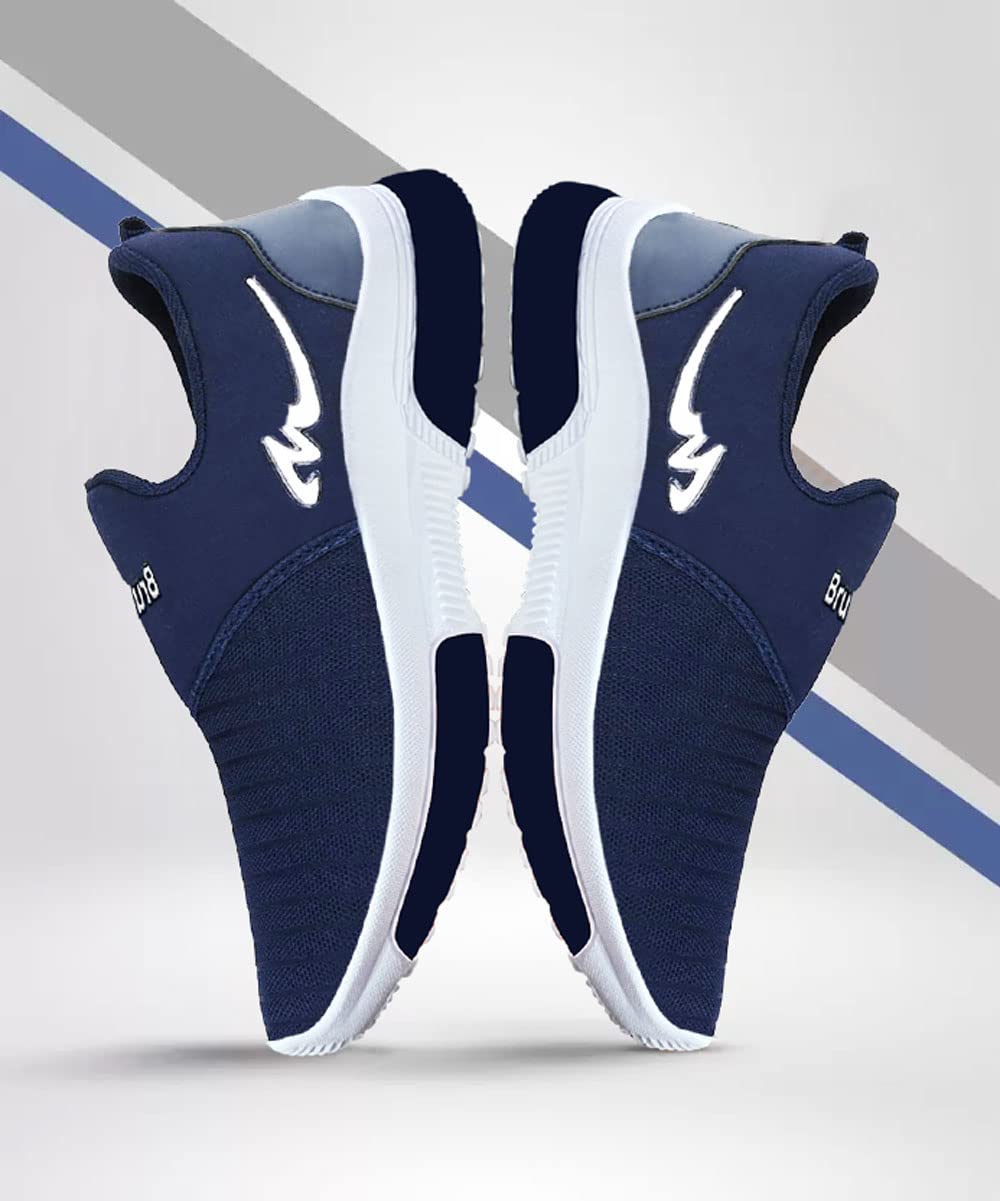 BRUTON Trendy Men's Athletic Shoes - Lightweight Gym & Walking Shoes for Men - Perfect for Workouts, Running, and Casual Wear