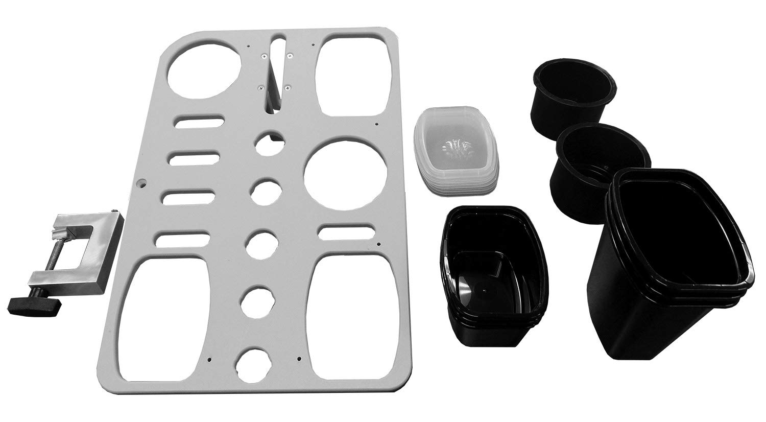 Resco Professional Dog Grooming Table with Removable Tray, Tool Organizer, 2 Cup Holders & Phone Holder - Perfect for Pet Salons, Home Grooming & Mobile Groomers