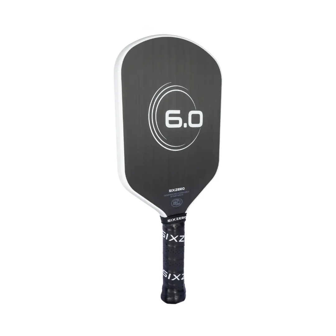 Six Zero Infinity Edgeless Double Black Diamond Control Pickleball Paddle - Premium Performance for Competitive Play & Tournament Use