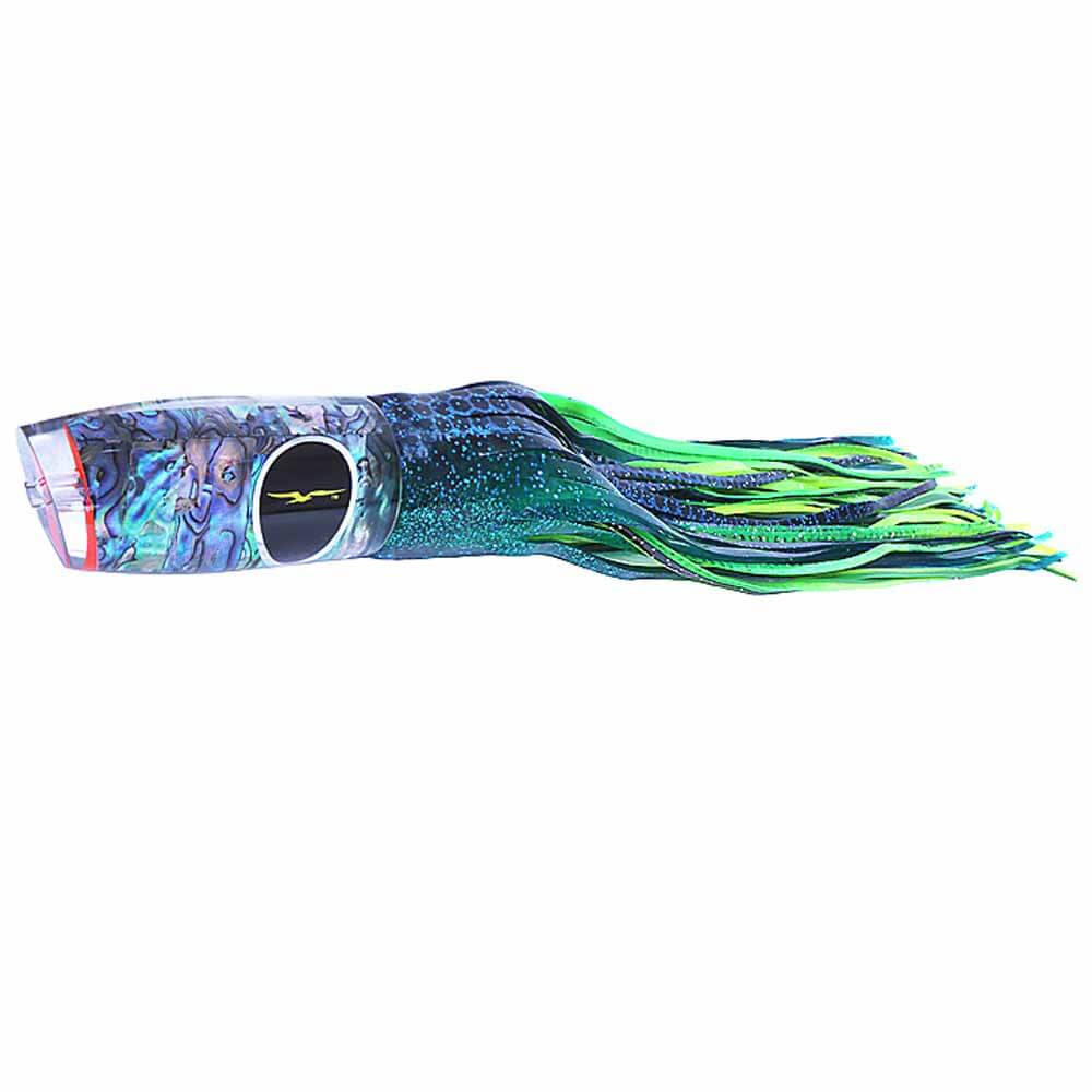 Black Bart Super Plunger Trolling Lure - Premium Saltwater Fishing Lure for Tuna, Marlin & Mahi - Perfect for Offshore Deep Sea Fishing Adventures