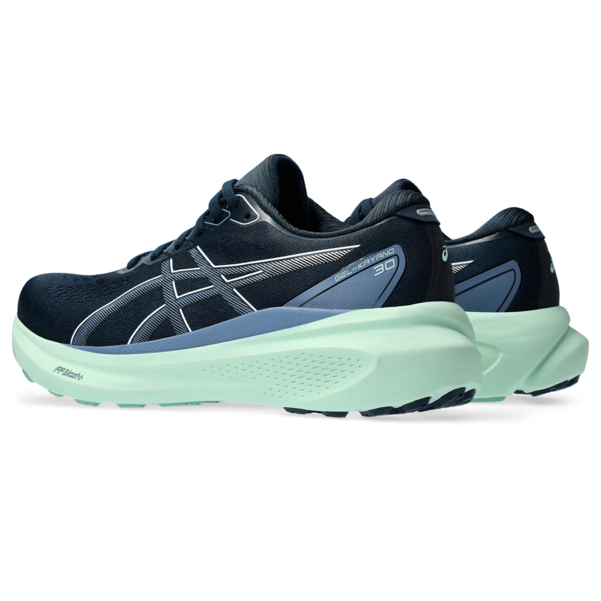 ASICS Women's GEL-KAYANO 30 Running Shoes - Lightweight Stability Sneakers for Women | Size 8.5 | French Blue/Denim Blue | Perfect for Long Distance Running, Jogging & Gym Workouts