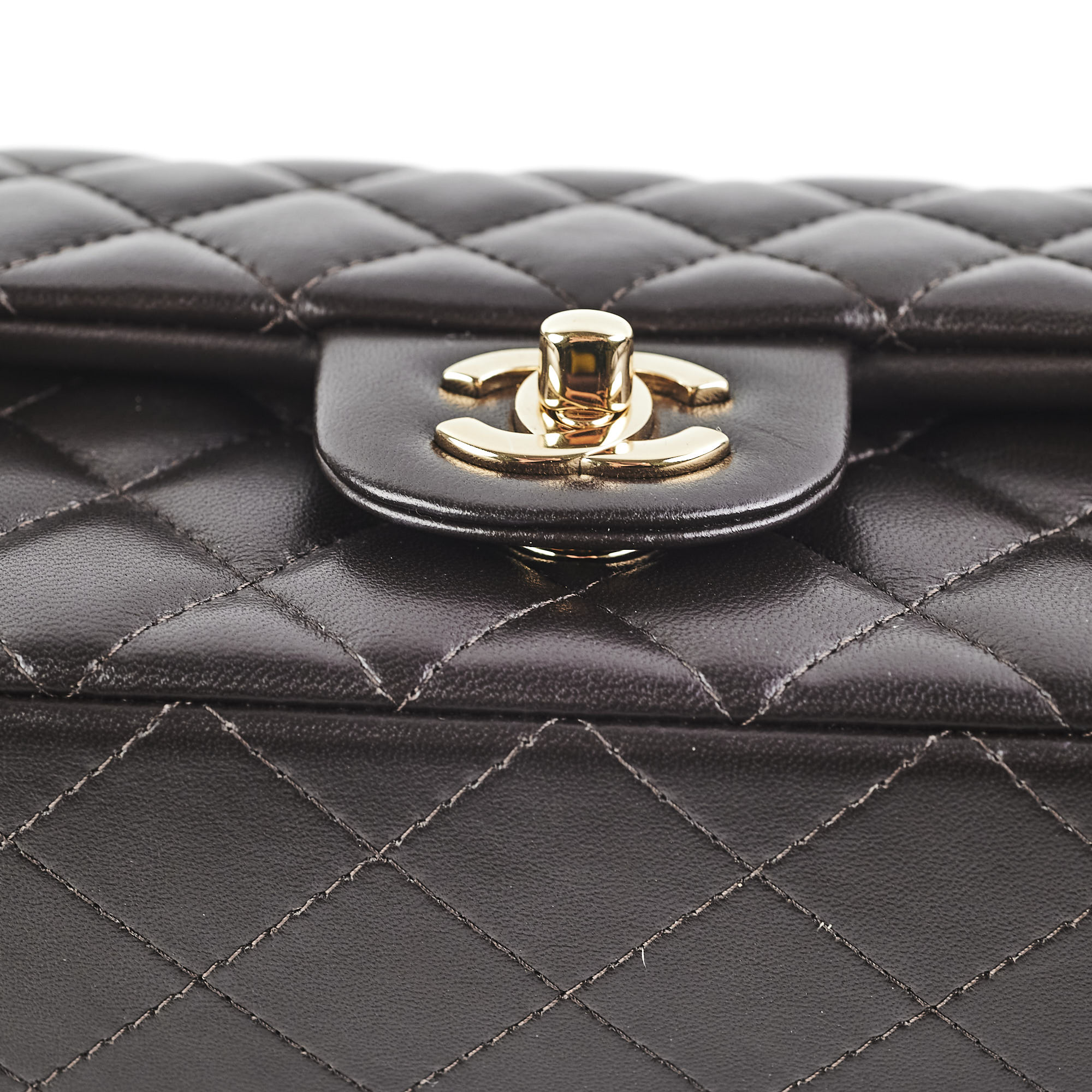 Chanel Mini Rectangular Flap Bag in Dark Chocolate with Microchip - Perfect for Evening Events & Luxury Fashion Accessories