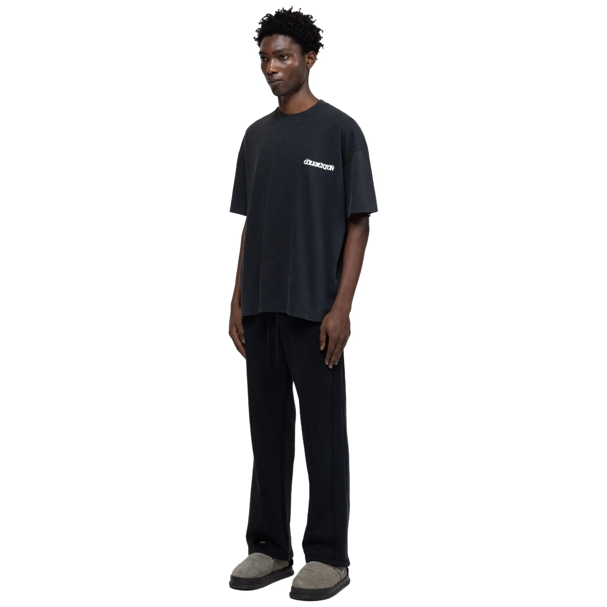 Cole Buxton Balearic Vintage Black T-Shirt for Men - Classic Cotton Tee for Casual Wear, Street Style & Everyday Outfits