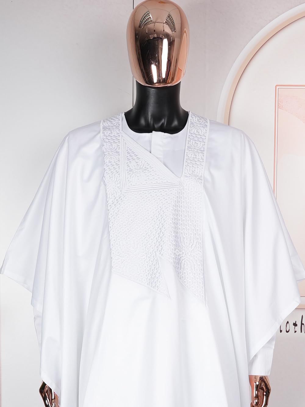 Premium African Men's Agbada Boubou Set - Traditional Nigerian Wedding Attire with Handmade Embroidery - Elegant Caftan Outfit for Special Occasions, Cultural Events & Formal Gatherings