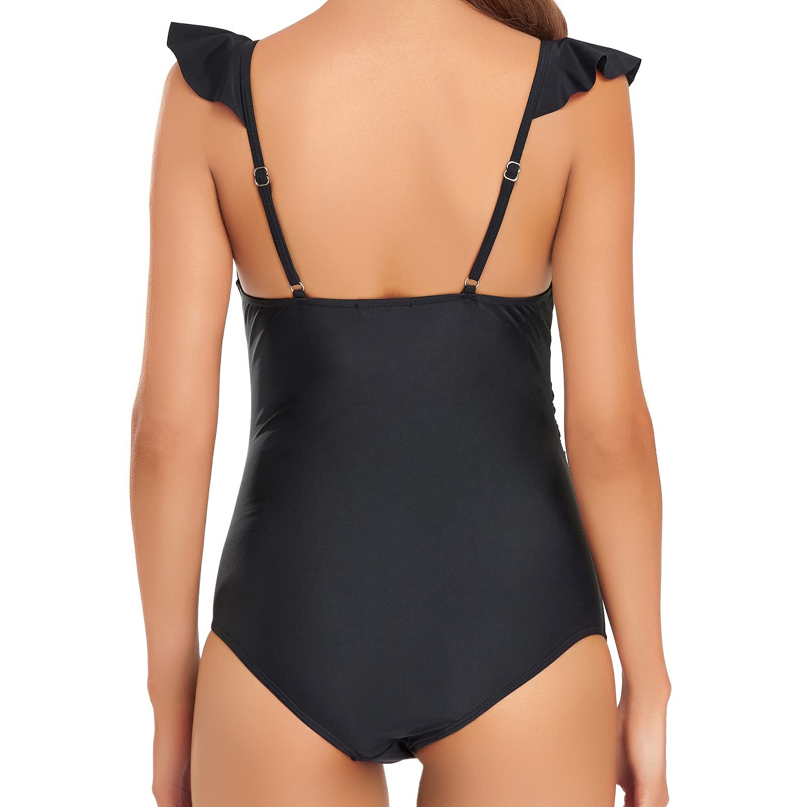**Edelqual One Piece Swimsuit for Women - Slimming Tummy Control Bathing Suit | High Waisted Swimwear for Beach, Pool & Vacation**