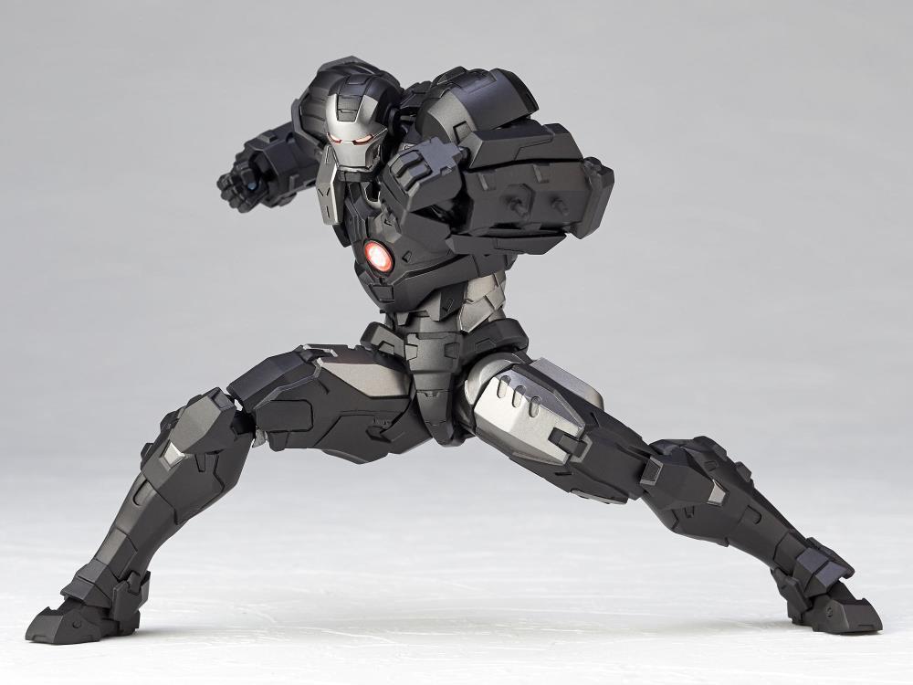 Amazing Yamaguchi Revoltech War Machine No. 016 Action Figure - Highly Articulated Collectible Toy for Marvel Fans | Perfect for Display, Photography & Action Scenes