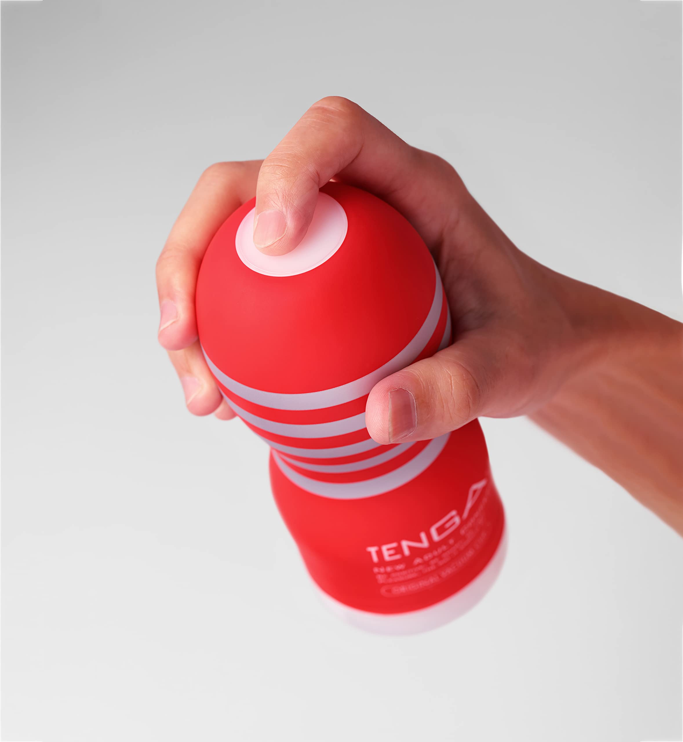 Tenga Air Flow Cup - Transparent Unique Size Male Masturbator for Enhanced Pleasure - Perfect for Solo Play & Discreet Storage