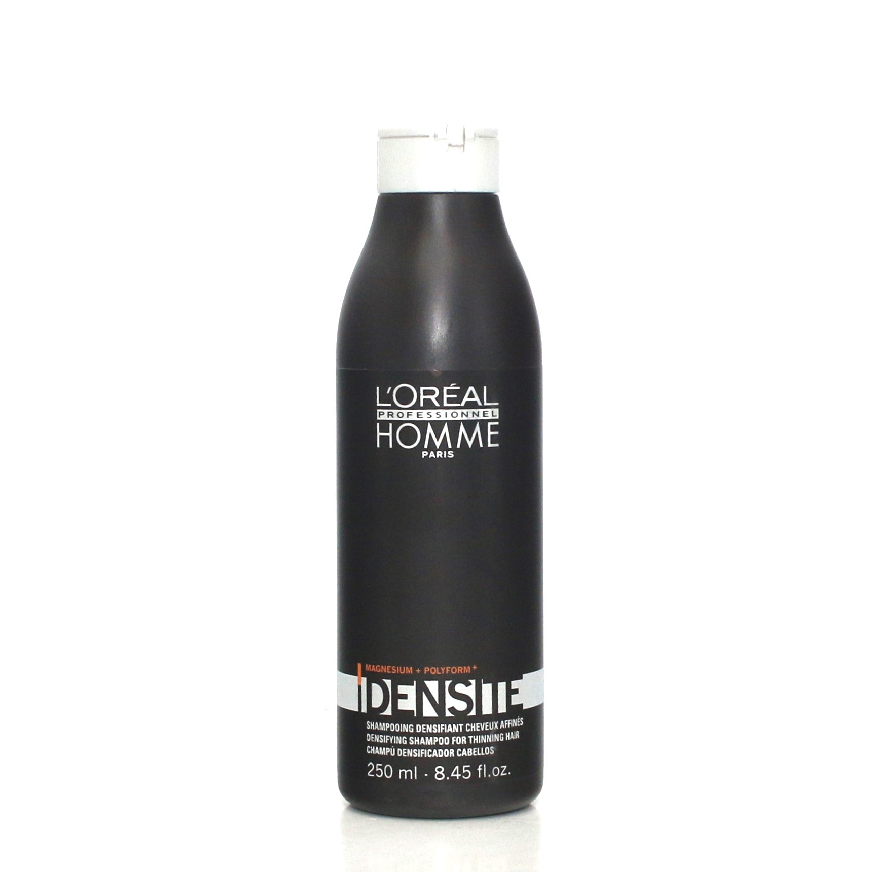 L'Oreal Paris Men Expert Densite Shampoo for Thinning Hair - 8.45 oz - Volumizing & Strengthening Shampoo for Men - Daily Use for Fuller, Thicker Looking Hair - Perfect for Home & Travel