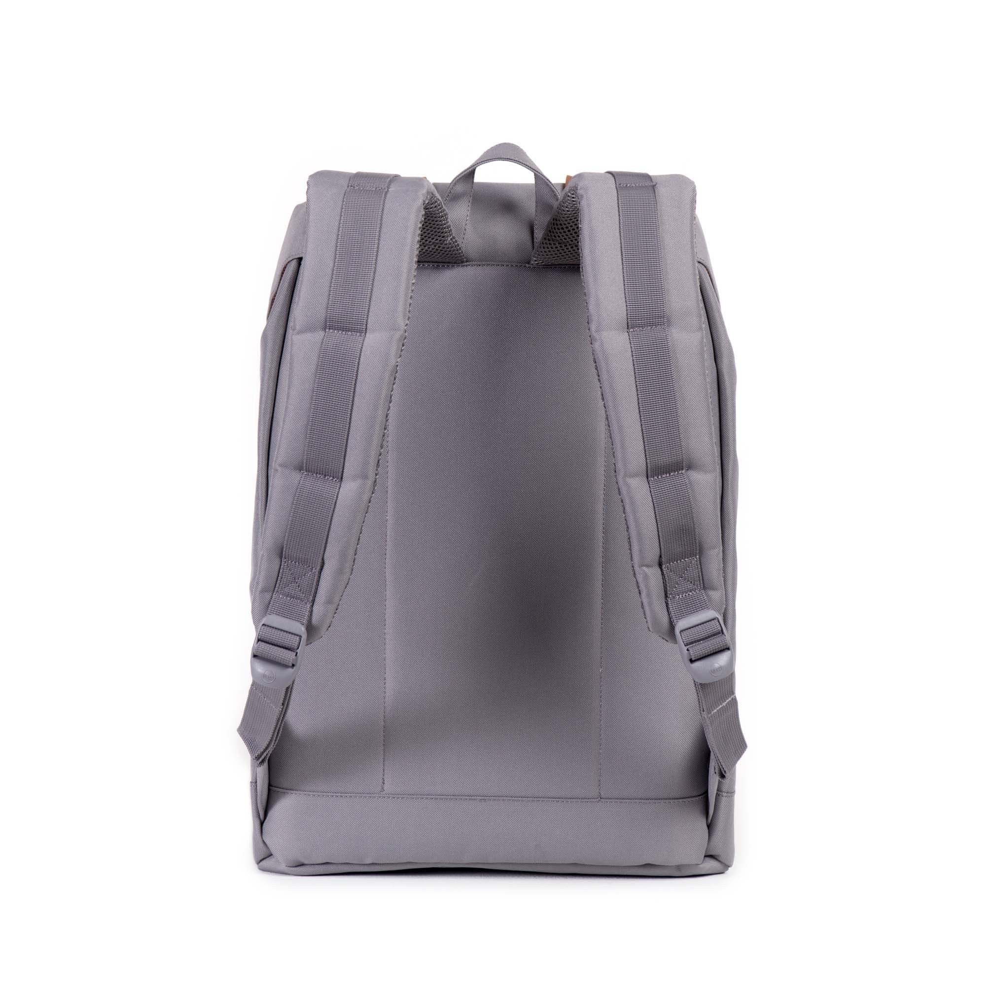 Herschel Retreat Backpack - Stylish Grey Laptop Backpack for Men & Women - Perfect for Work, School & Travel